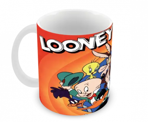 Caneca Polímero Looney Tunes Personalizada