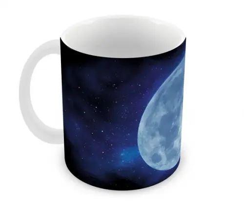 Caneca Polímero Lua Personalizada