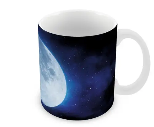 Caneca Polímero Lua Personalizada