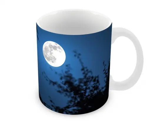 Caneca Polímero Lua Personalizada