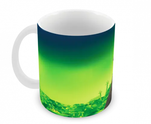 Caneca Polímero Madagascar Personalizada