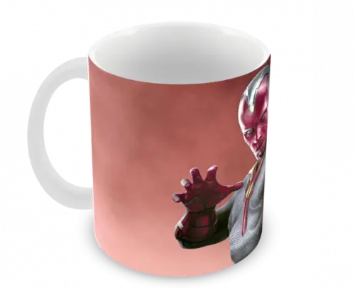 Caneca Polímero Marvel Visão Personalizada
