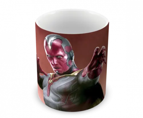 Caneca Polímero Marvel Visão Personalizada