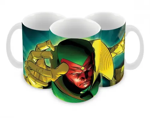 Caneca Polímero Marvel Visão Personalizada