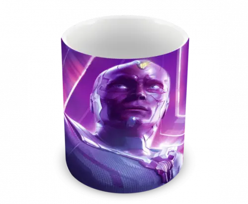 Caneca Polímero Marvel Visão Personalizada