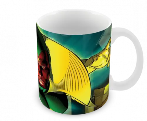 Caneca Polímero Marvel Visão Personalizada