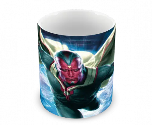 Caneca Polímero Marvel Visão Personalizada