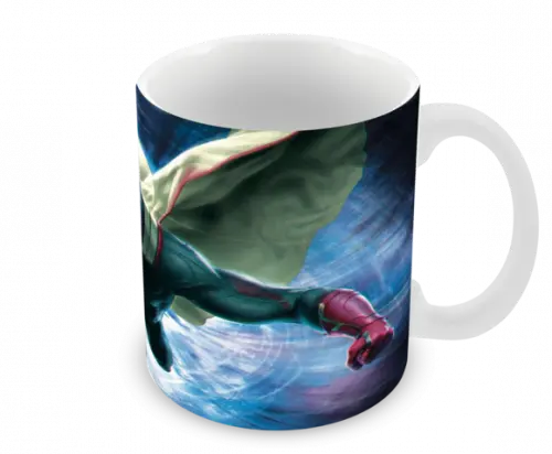 Caneca Polímero Marvel Visão Personalizada