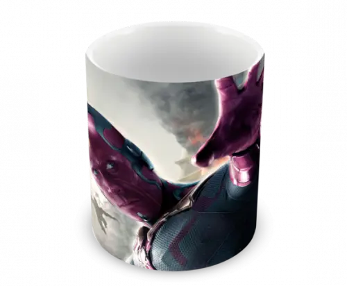Caneca Polímero Marvel Visão Personalizada