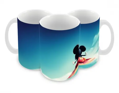 Caneca Polímero Mickey Mouse Personalizada