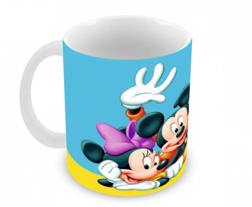 Caneca Polímero Mickey Mouse Personalizada