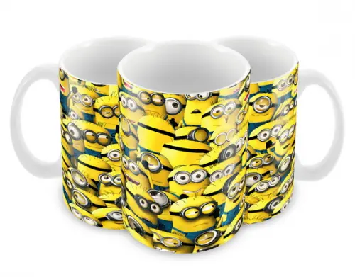 Caneca Polímero Minions Personalizada