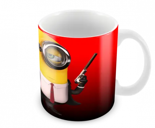 Caneca Polímero Minions Personalizada