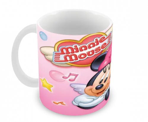 Caneca Polímero Minnie Personalizada