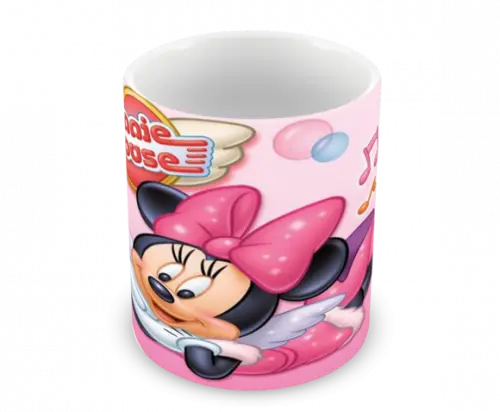 Caneca Polímero Minnie Personalizada