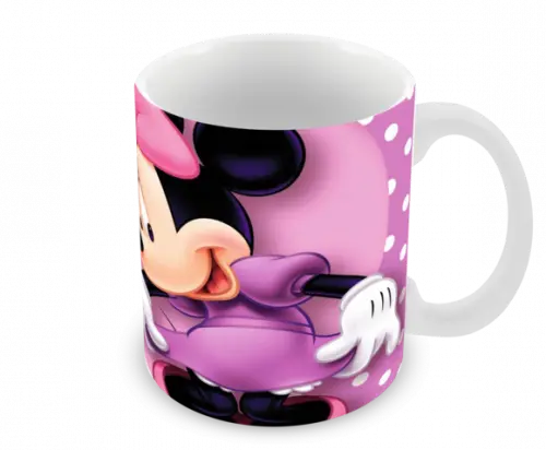 Caneca Polímero Minnie Personalizada
