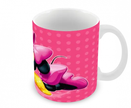 Caneca Polímero Minnie Personalizada