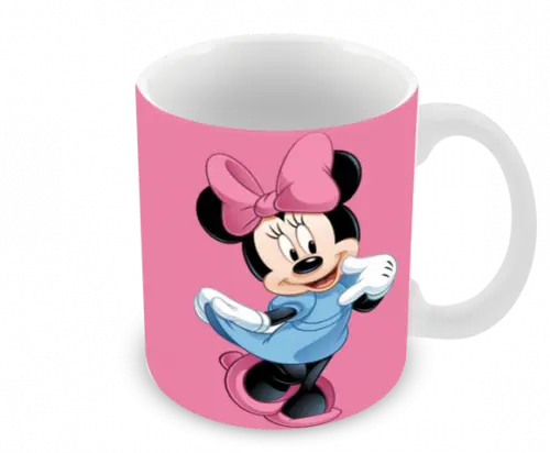 Caneca Polímero Minnie Personalizada