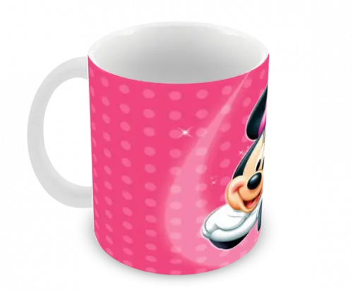 Caneca Polímero Minnie Personalizada