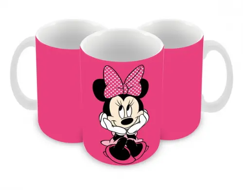 Caneca Polímero Minnie Personalizada