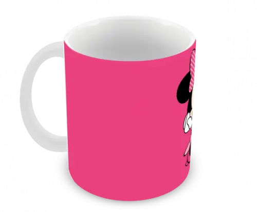 Caneca Polímero Minnie Personalizada