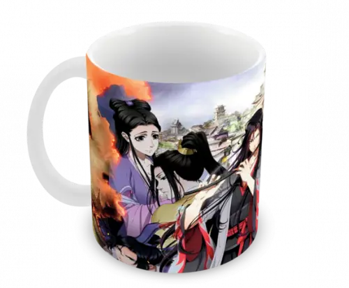 Caneca Polímero Mo Dao Zu Shi Personalizada