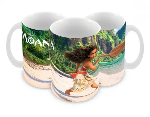 Caneca Polímero Moana Personalizada