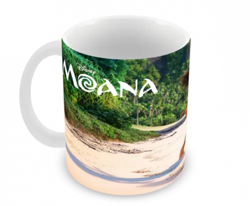 Caneca Polímero Moana Personalizada