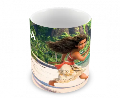 Caneca Polímero Moana Personalizada