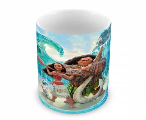Caneca Polímero Moana Personalizada