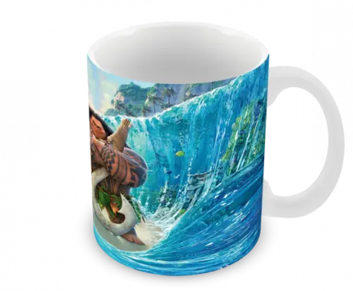 Caneca Polímero Moana Personalizada