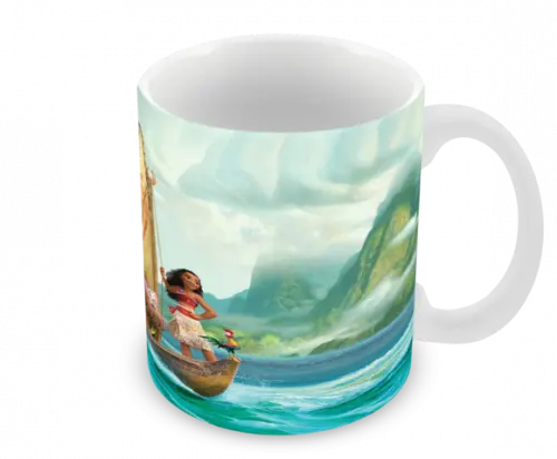 Caneca Polímero Moana Personalizada