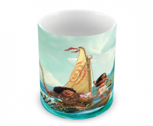 Caneca Polímero Moana Personalizada