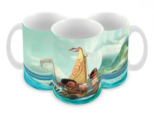 Caneca Polímero Moana Personalizada