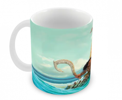 Caneca Polímero Moana Personalizada