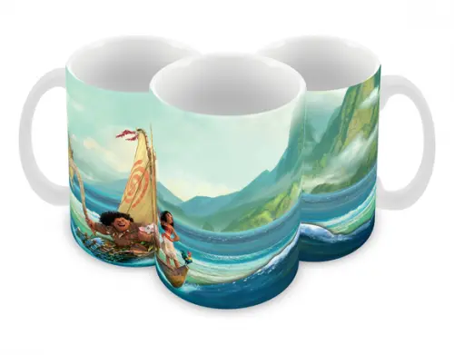 Caneca Polímero Moana Personalizada