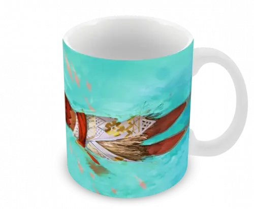 Caneca Polímero Moana Personalizada