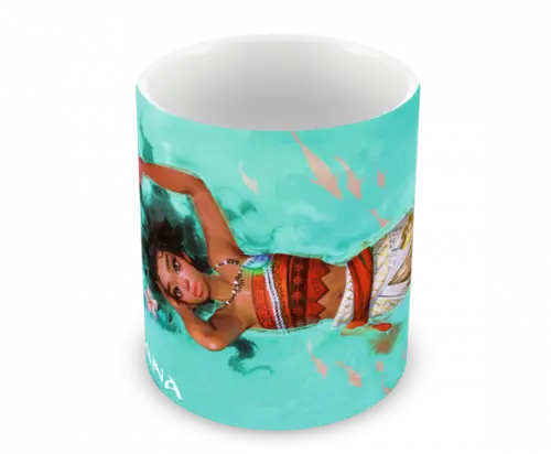 Caneca Polímero Moana Personalizada