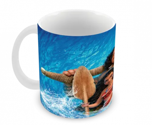 Caneca Polímero Moana Personalizada