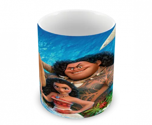 Caneca Polímero Moana Personalizada