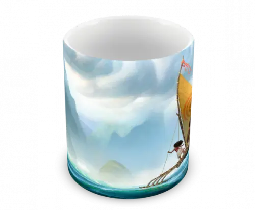 Caneca Polímero Moana Personalizada