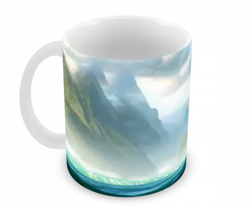 Caneca Polímero Moana Personalizada