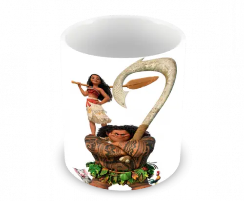 Caneca Polímero Moana Personalizada