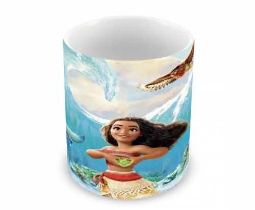Caneca Polímero Moana Personalizada