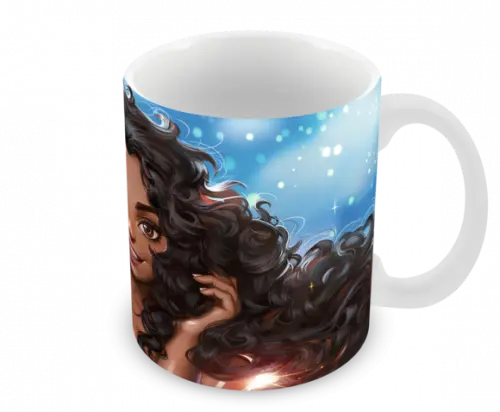 Caneca Polímero Moana Personalizada