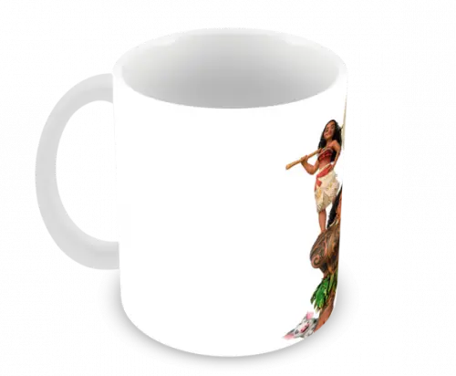 Caneca Polímero Moana Personalizada
