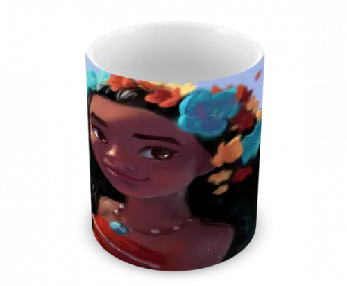 Caneca Polímero Moana Personalizada