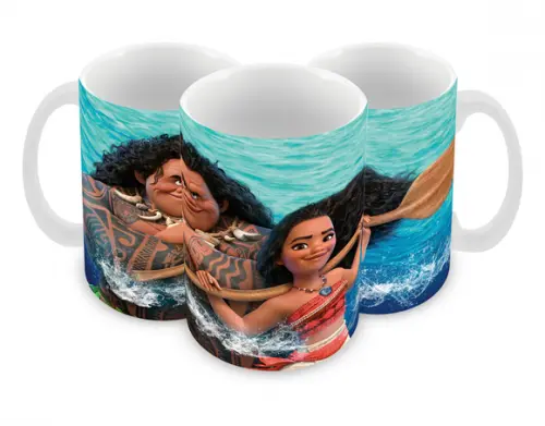 Caneca Polímero Moana Personalizada