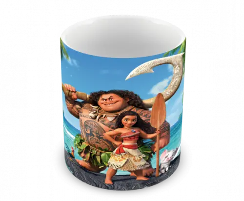 Caneca Polímero Moana Personalizada