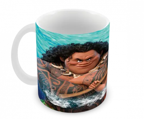 Caneca Polímero Moana Personalizada